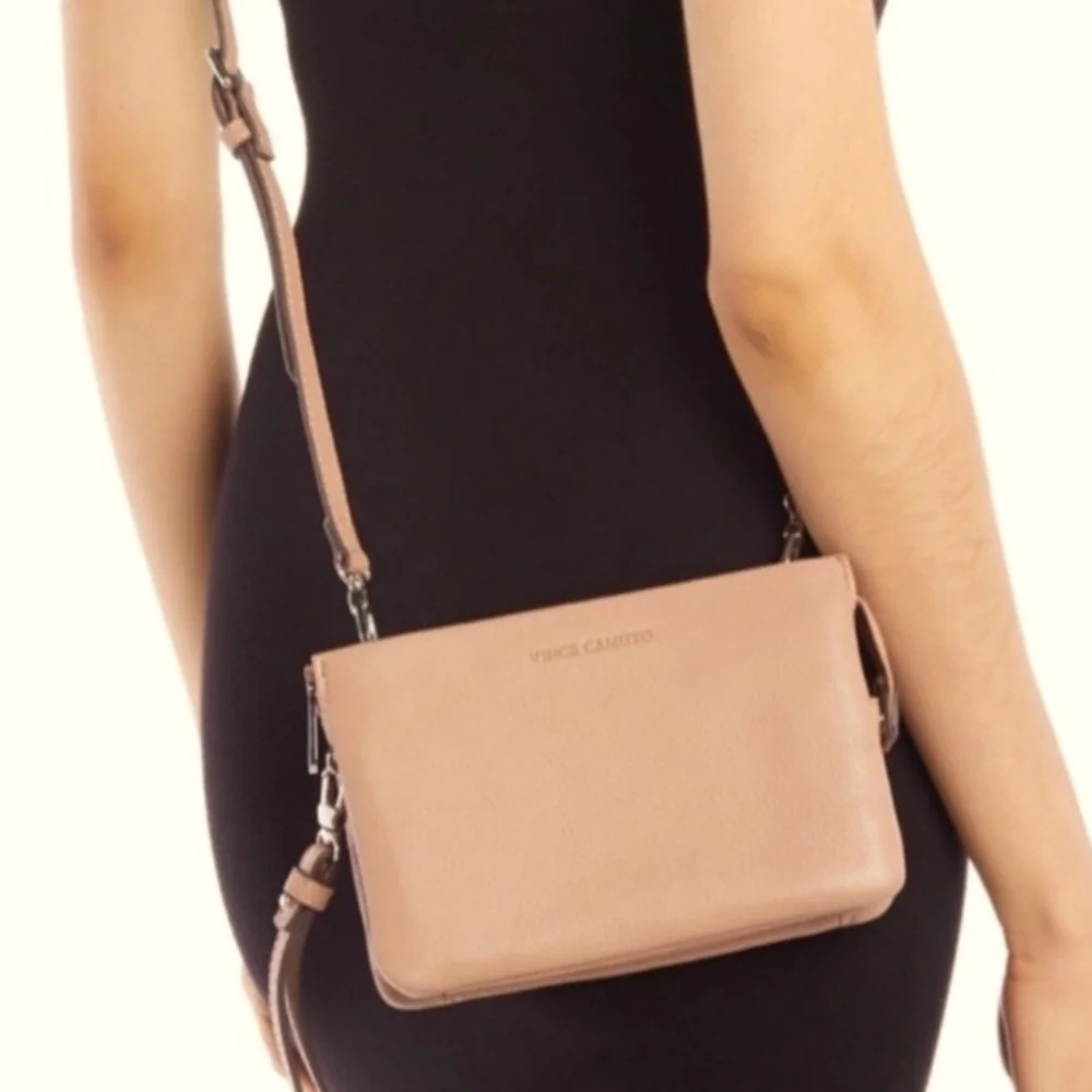 Vince Camuto Cami Leather Crossbody Bag